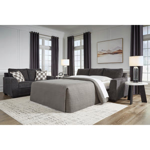 A room setting featuring Loreo Ebony Queen Sleeper