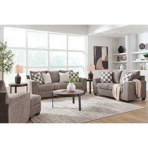 Room setting 2 featuring Loreo Truffle Loveseat