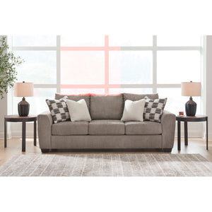 A room setting featuring Loreo Truffle Sofa