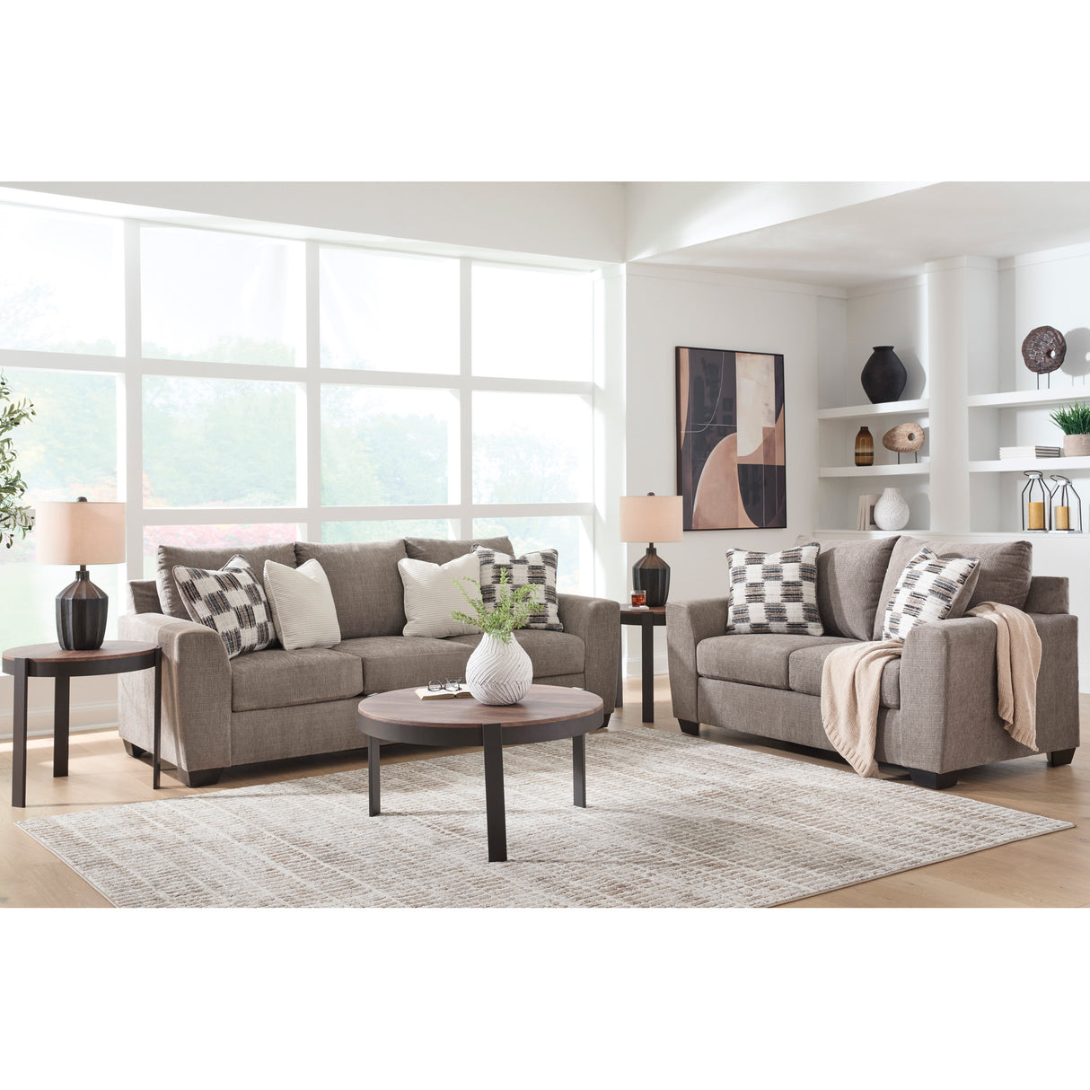 Room setting 3 featuring Loreo Truffle Sofa