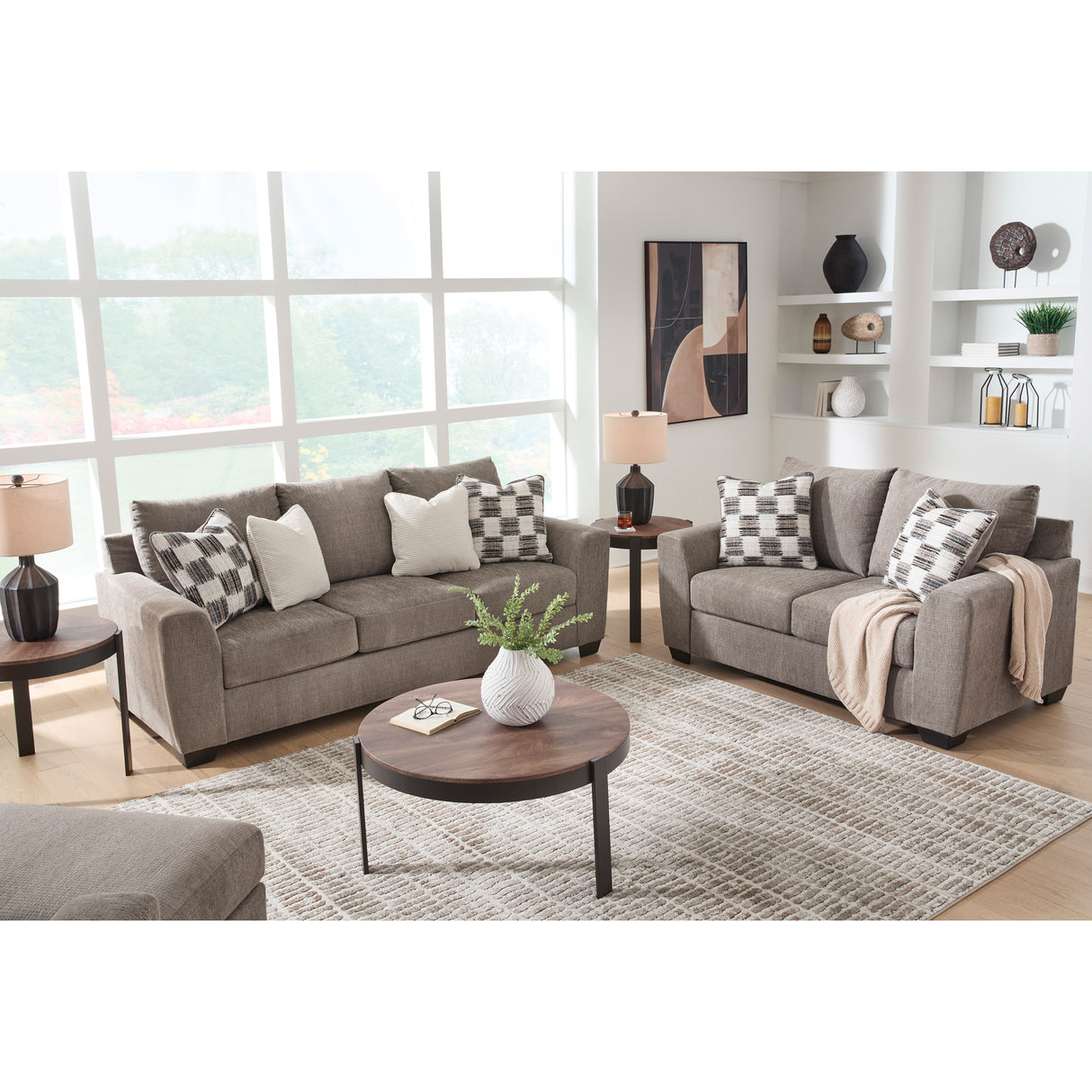 Room setting 4 featuring Loreo Truffle Sofa