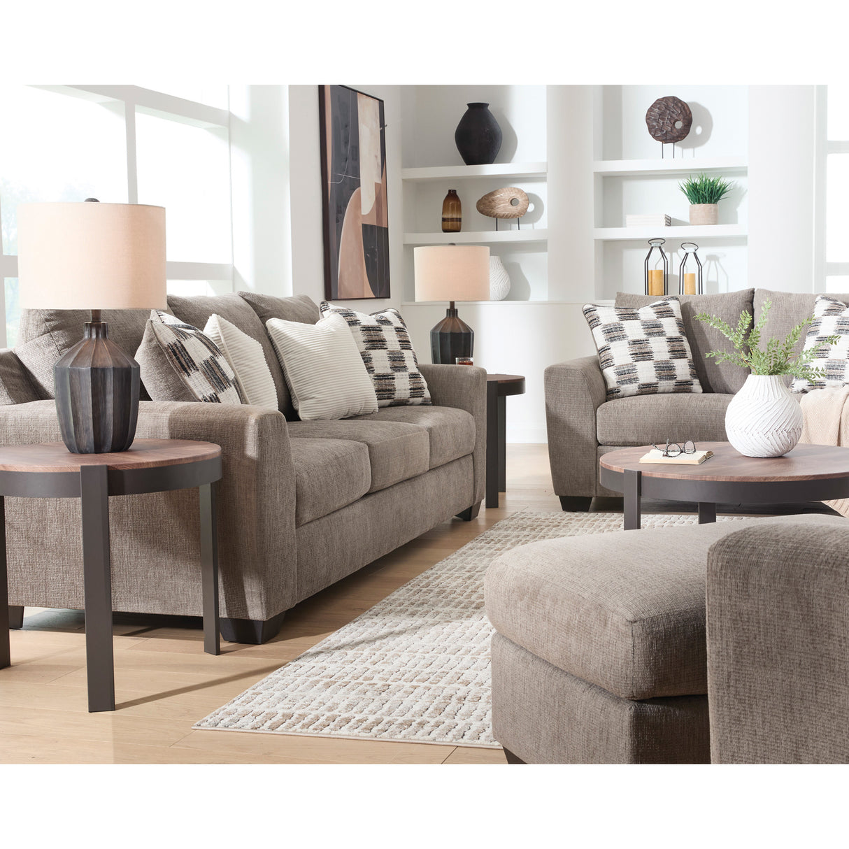 Room setting 5 featuring Loreo Truffle Sofa
