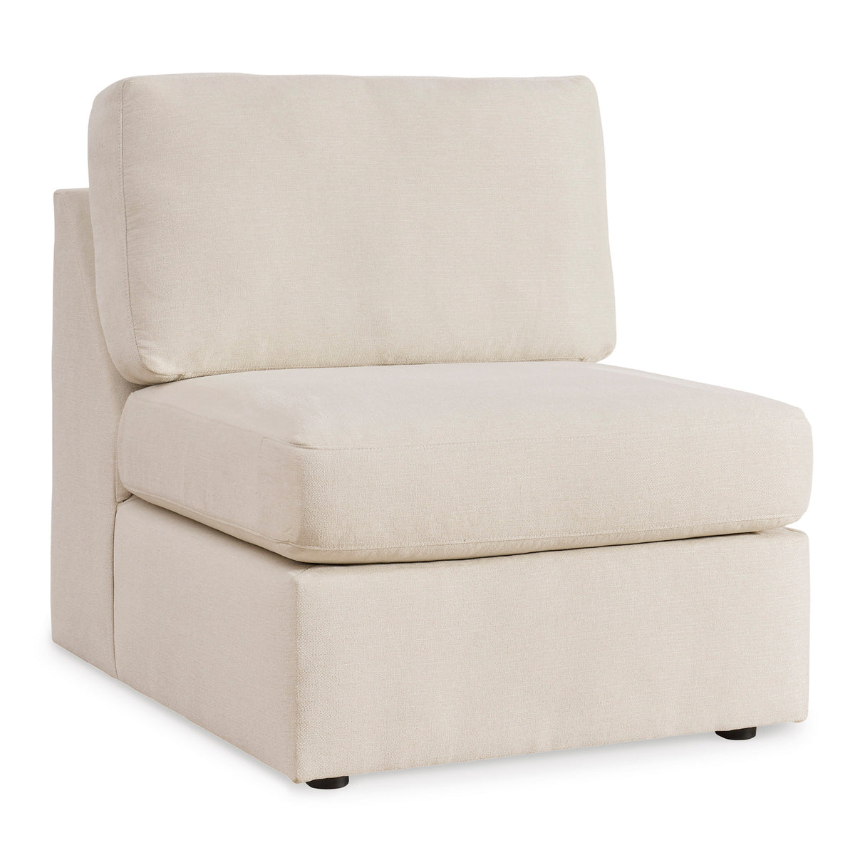 Front right view of Modmax Oyster Armless Chair
