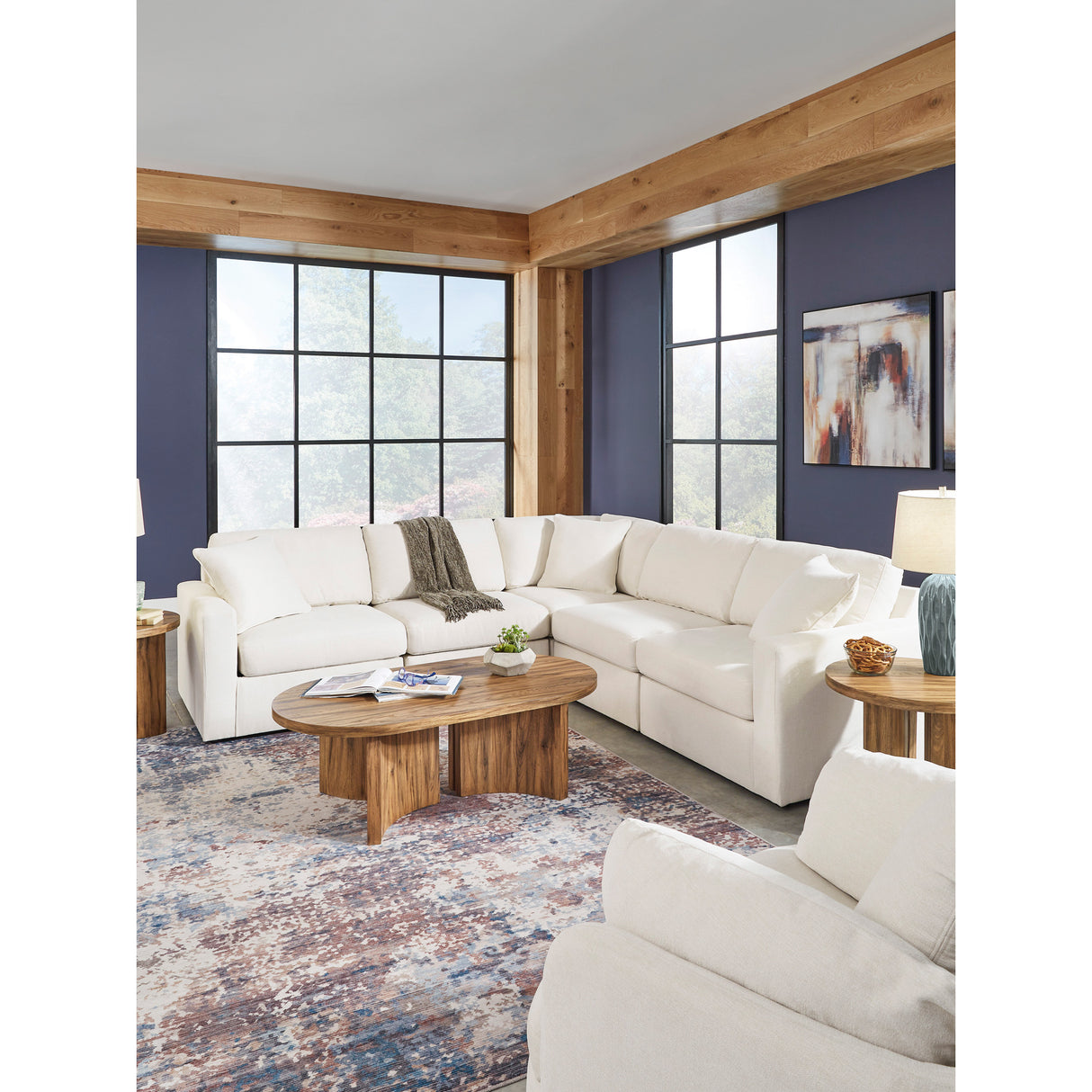 Room setting 2 featuring Modmax Oyster Right Chair