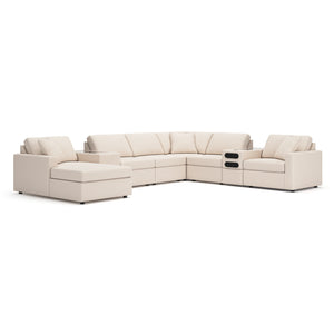 Modmax Oyster 8 Piece Left Chaise Sectional QK1107334