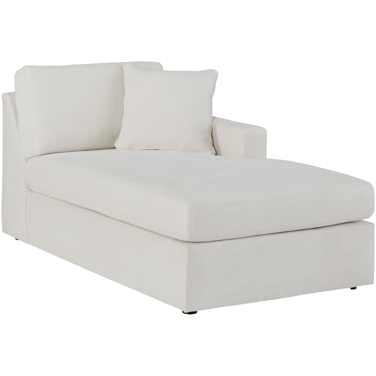 Front right view of Modmax Oyster Right Chaise
