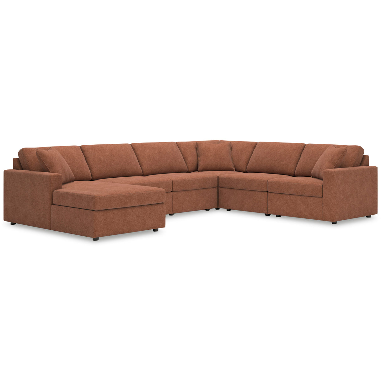Modmax Spice 6 Piece Left Chaise Sectional QK1107364
