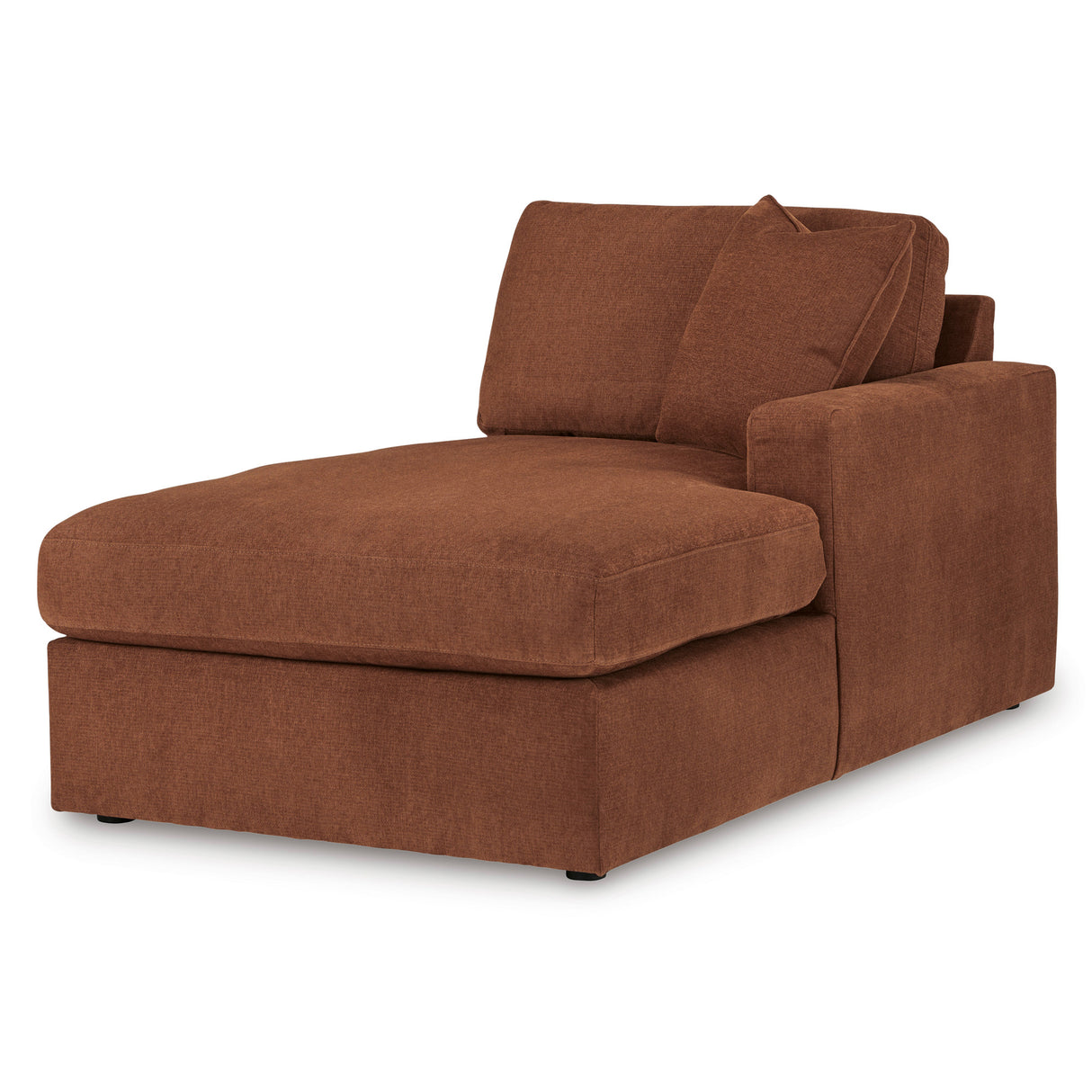 Front right view of Modmax Spice Right Storage Chaise