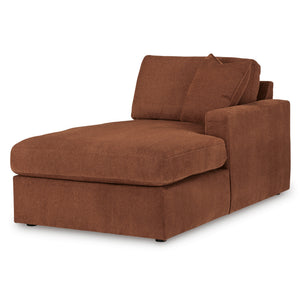 Front right view of Modmax Spice Right Storage Chaise