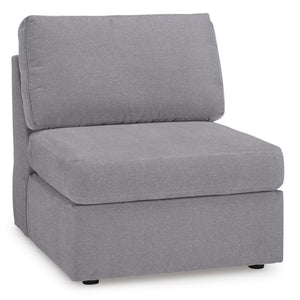Front right view of Modmax Granite Armless Chair