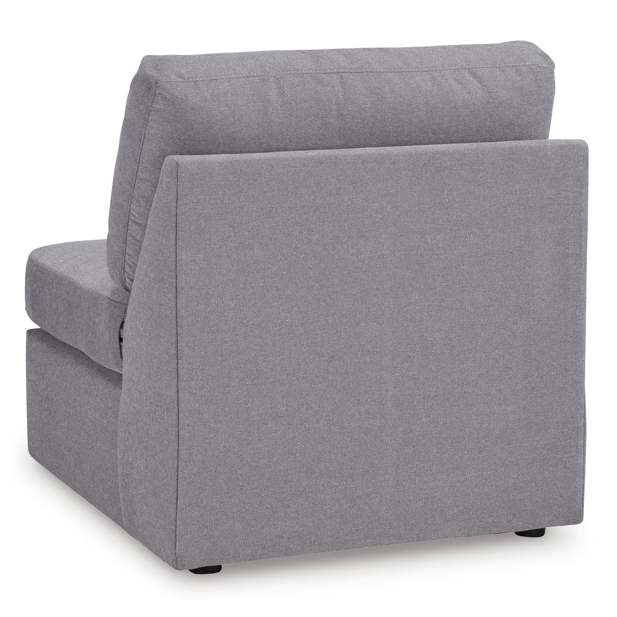 Back view of Modmax Granite Armless Chair