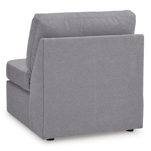 Back view of Modmax Granite Armless Chair