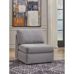 A room setting featuring Modmax Granite Armless Chair