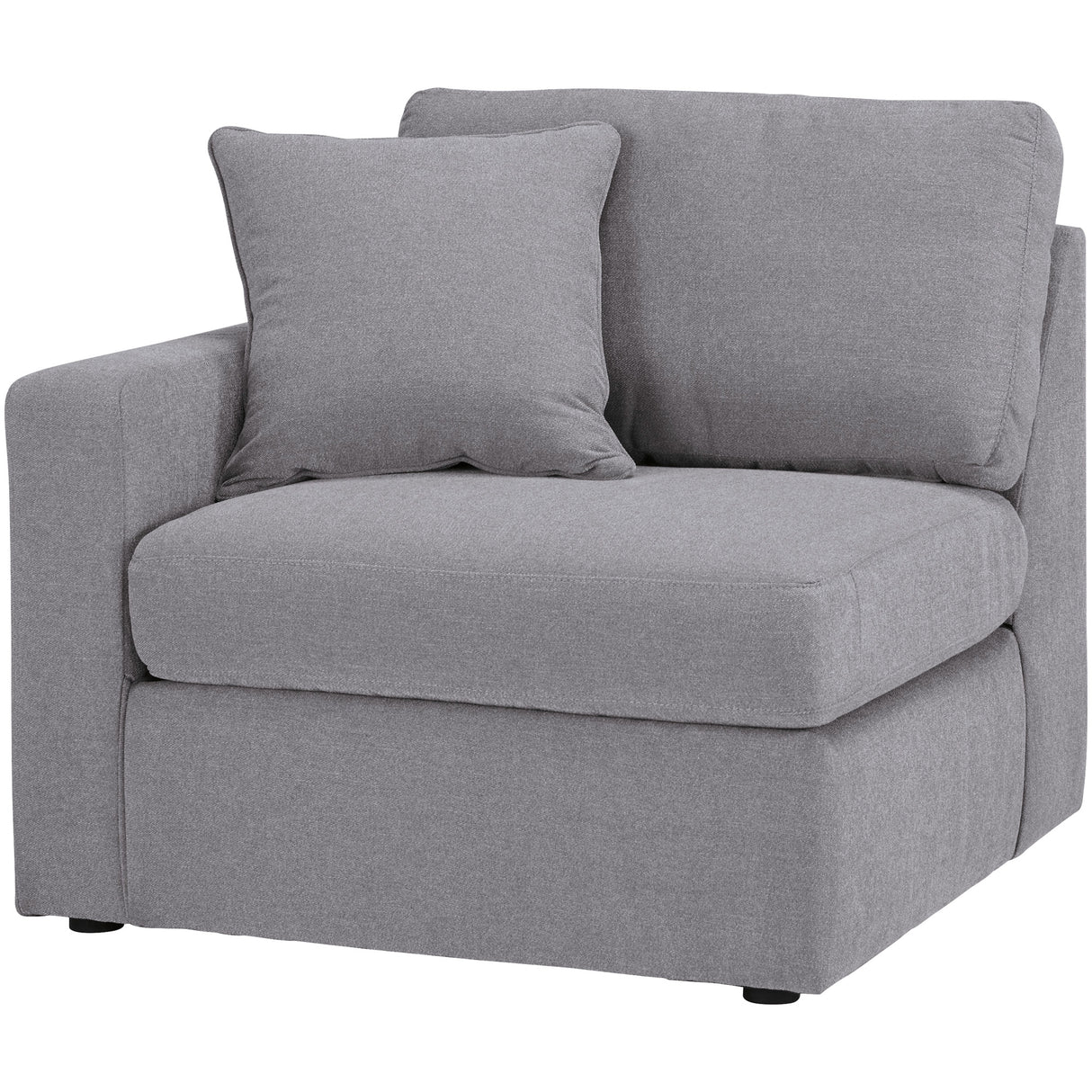 Side view of Modmax Granite Left Chair