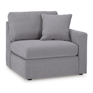 Side view of Modmax Granite Right Chair