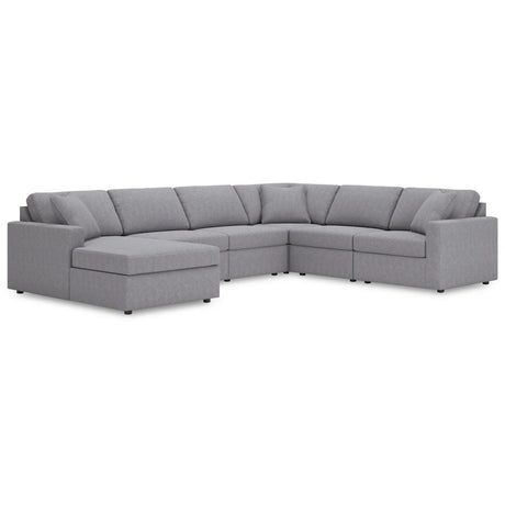 Modmax Granite 6 Piece Left Chaise Sectional QK1107386