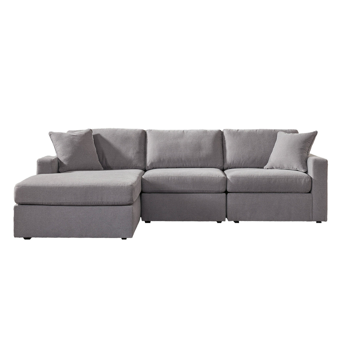 Modmax Granite 3 Piece Left Chaise Sofa QK1107387