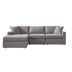 Modmax Granite 3 Piece Left Chaise Sofa QK1107387