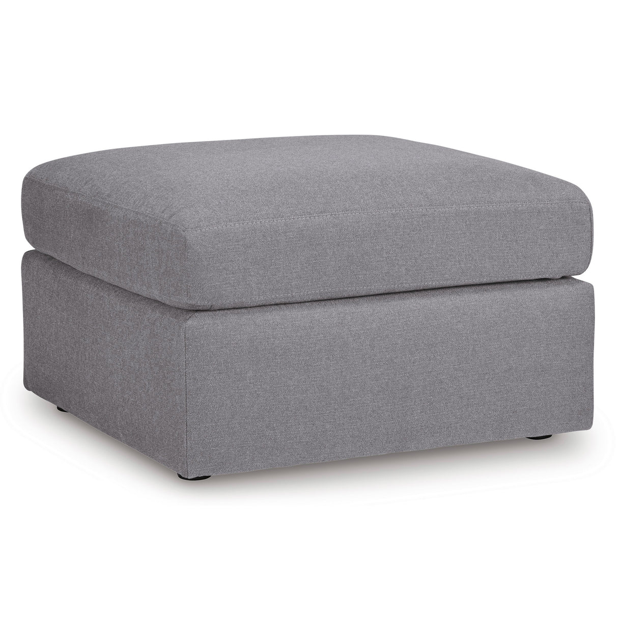 Front right view of Modmax Granite Ottoman
