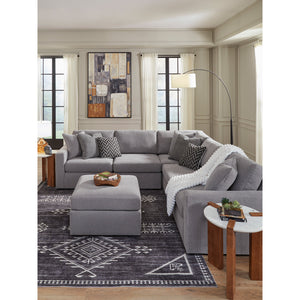 Room setting 2 featuring Modmax Granite Ottoman