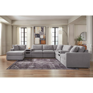 Room setting 2 featuring Modmax Granite Left Storage Chaise