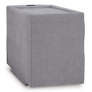 Back view of Modmax Granite Audio Console