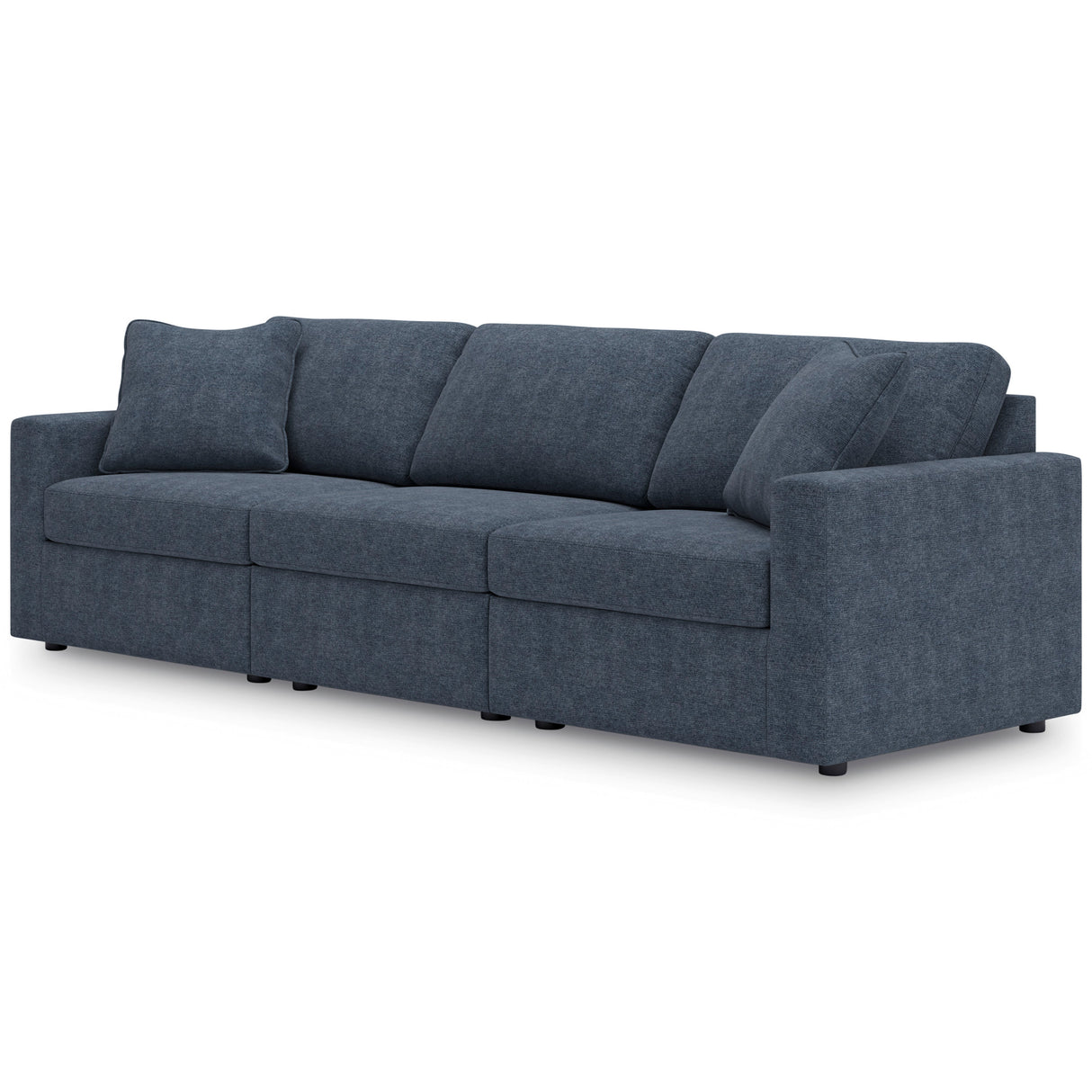 Side view of Modmax Ink 3 Piece Sofa