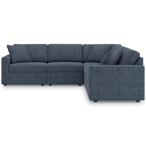 Front right view of Modmax Ink 5 Piece Sectional
