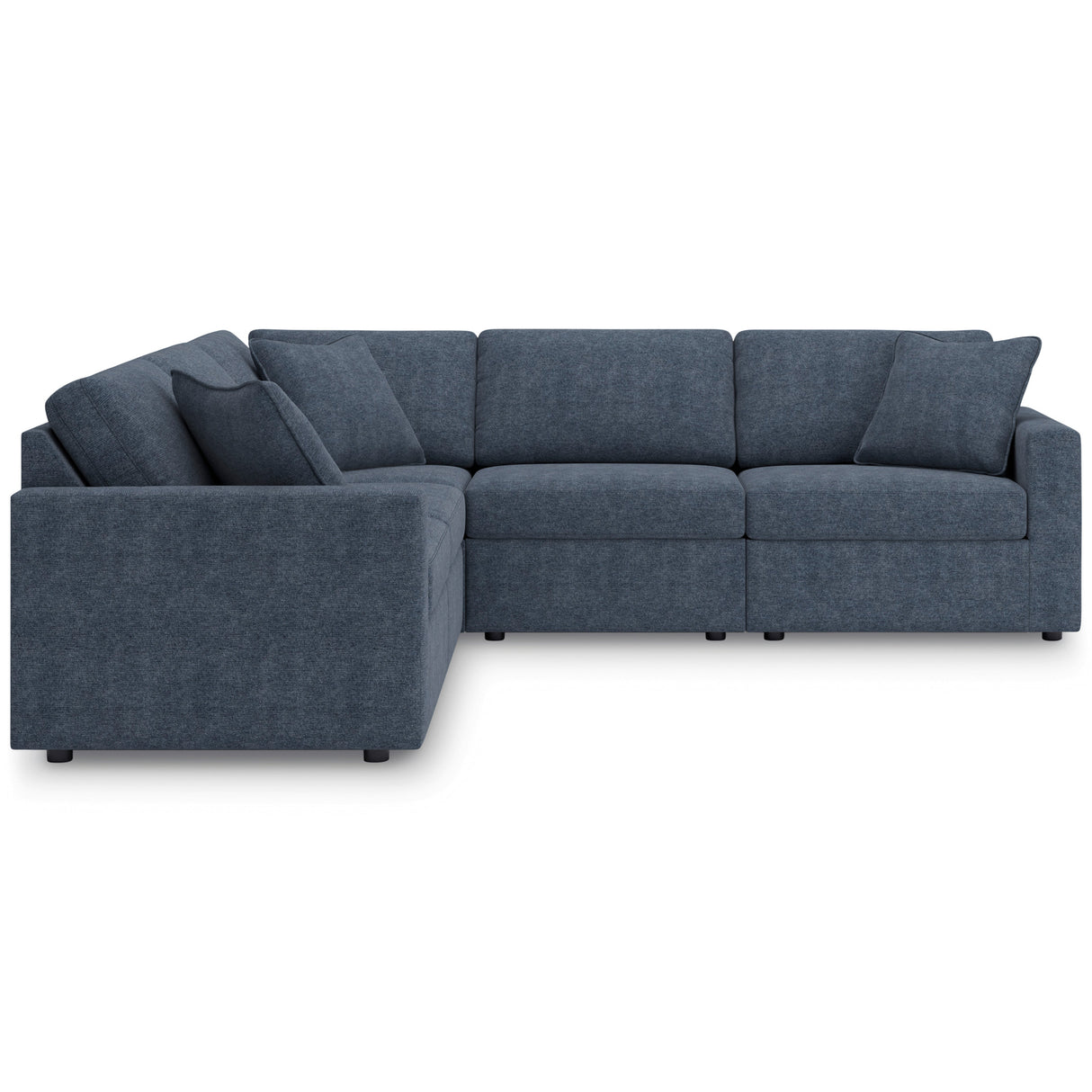 Side view of Modmax Ink 5 Piece Sectional