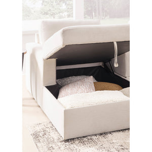Detail view of Modmax Ink 6 Piece Left Storage Chaise Sectional