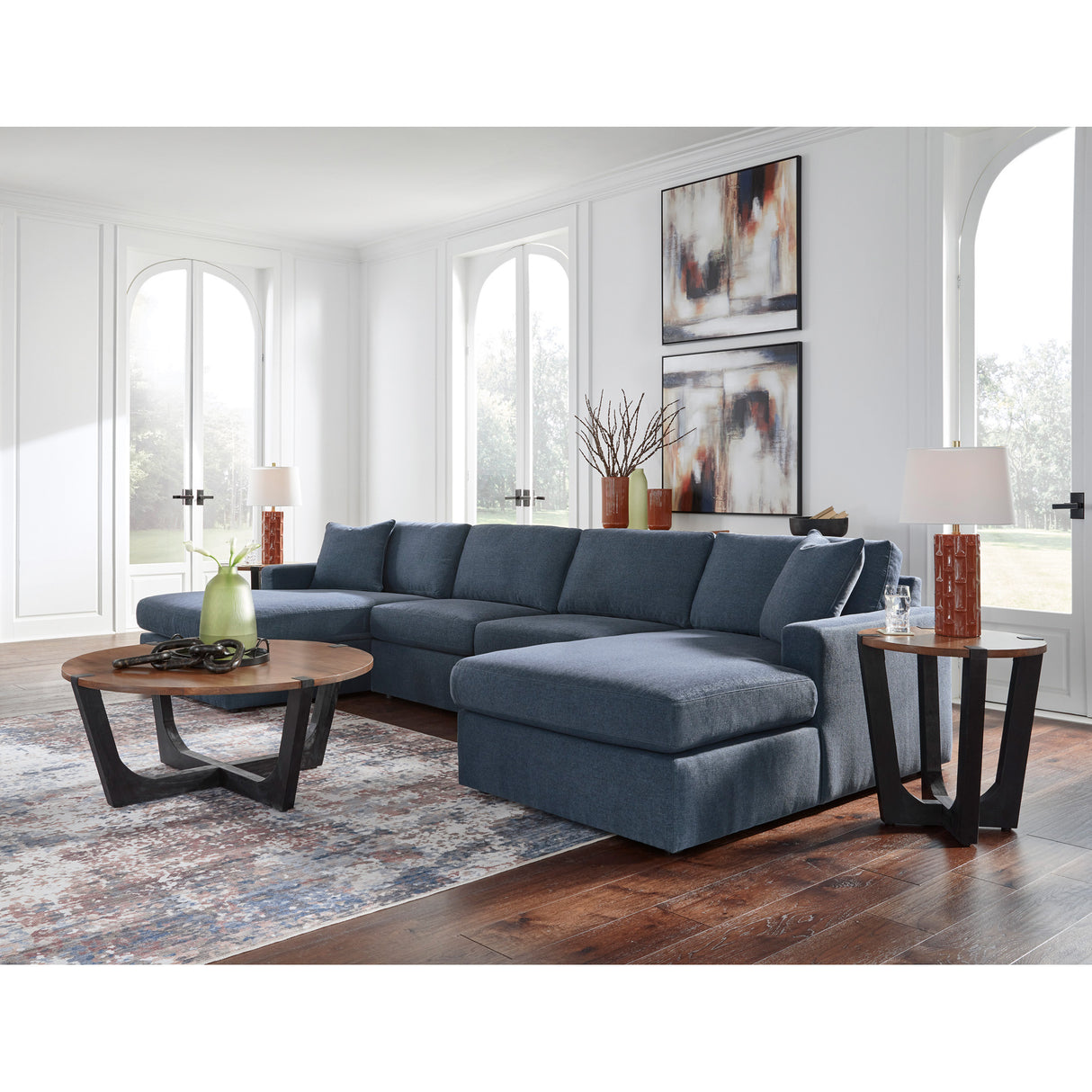 Room setting 3 featuring Modmax Ink Right Chaise