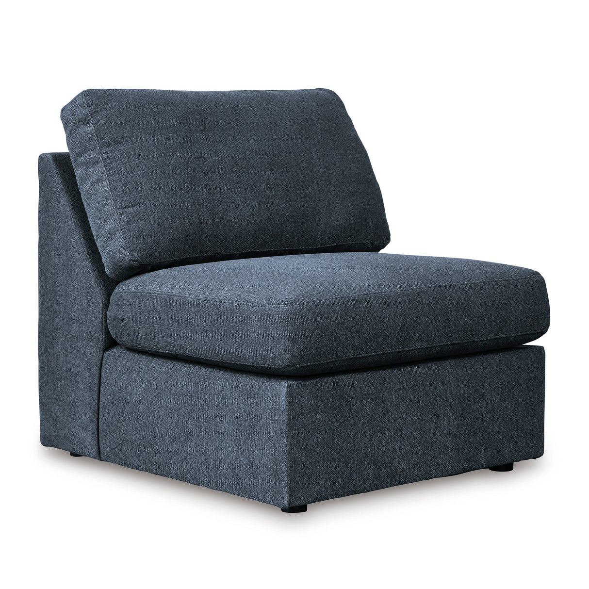 Front right view of Modmax Ink Armless Chair