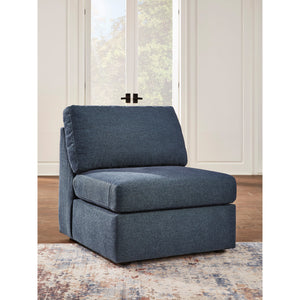 A room setting featuring Modmax Ink Armless Chair