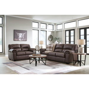 Room setting 4 featuring Whitlock Umber Loveseat