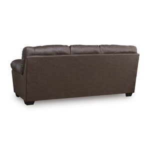 Back view of Whitlock Umber Sofa