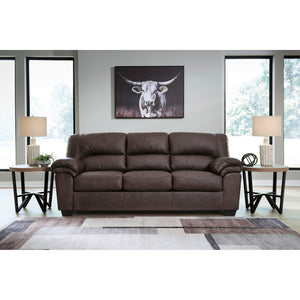 A room setting featuring Whitlock Umber Sofa