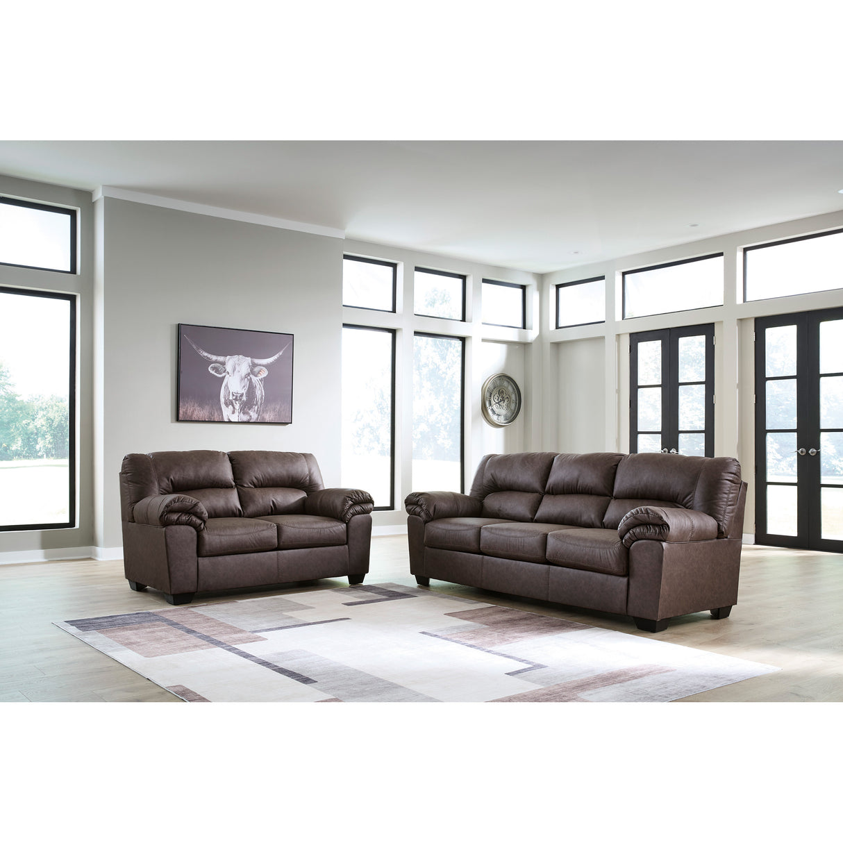 Room setting 7 featuring Whitlock Umber Sofa