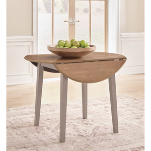 Gesthaven Round Drop Leaf Table