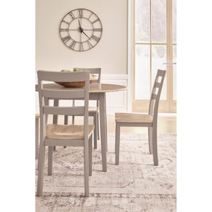 Gesthaven 3 Piece Round Drop Leaf Dining Set
