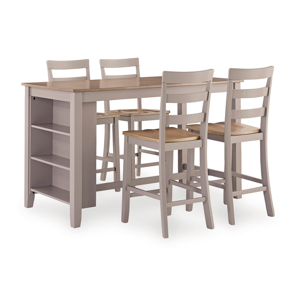 Gesthaven 5 Piece Rectangular Counter Dining Set