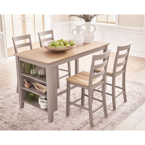 Gesthaven 5 Piece Rectangular Counter Dining Set