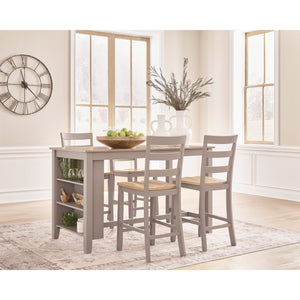 Gesthaven 5 Piece Rectangular Counter Dining Set