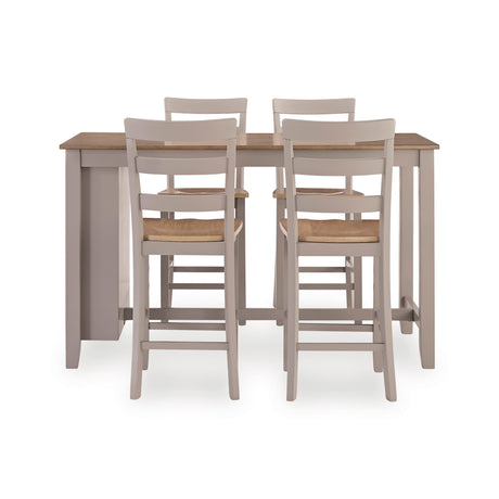 Gesthaven 5 Piece Rectangular Counter Dining Set