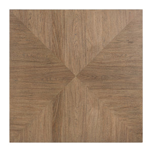 Top view of Artisan Home Sienna Stone Square Coffee Table