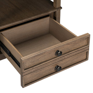 Detail view 3 of Artisan Home Sienna Stone 2 Drawer End Table