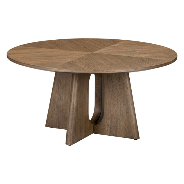 Hendrix Natural Round Coffee Table QK1107461