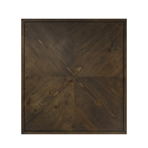 Top view of Mitchell Nutmeg End Table