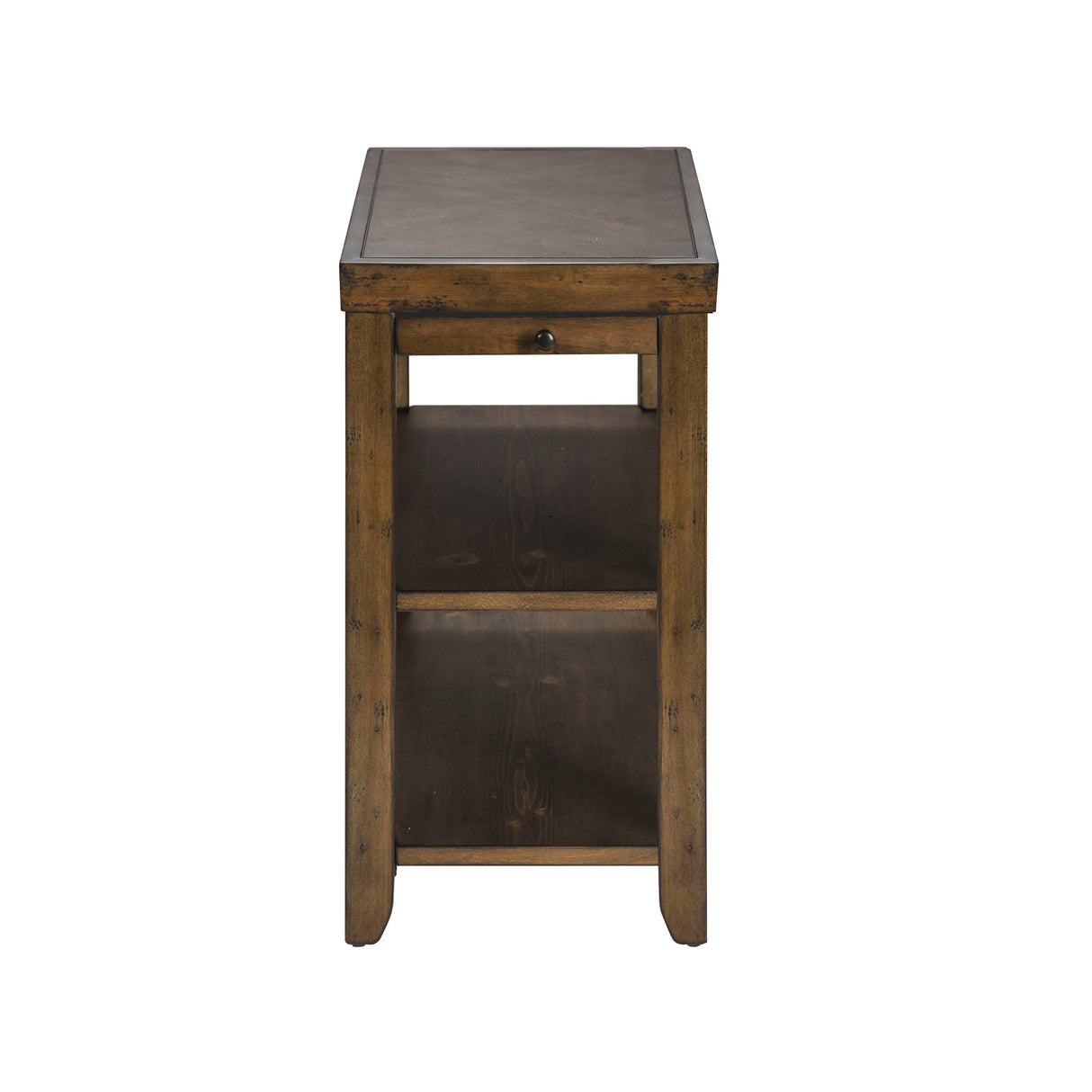 Mitchell Nutmeg Chairside Table QK1107466