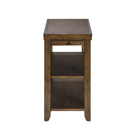 Mitchell Nutmeg Chairside Table QK1107466