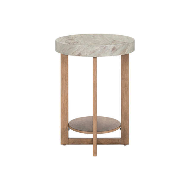 Danby Alabaster Chairside Table QK1107474